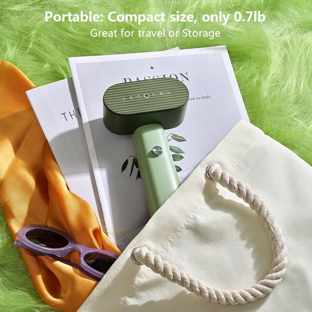 G6 Steamer for Clothes Portable 2-in-1 Travel Iron for Clothes, Just 0.7lbs Lightly, 10 Minutes of