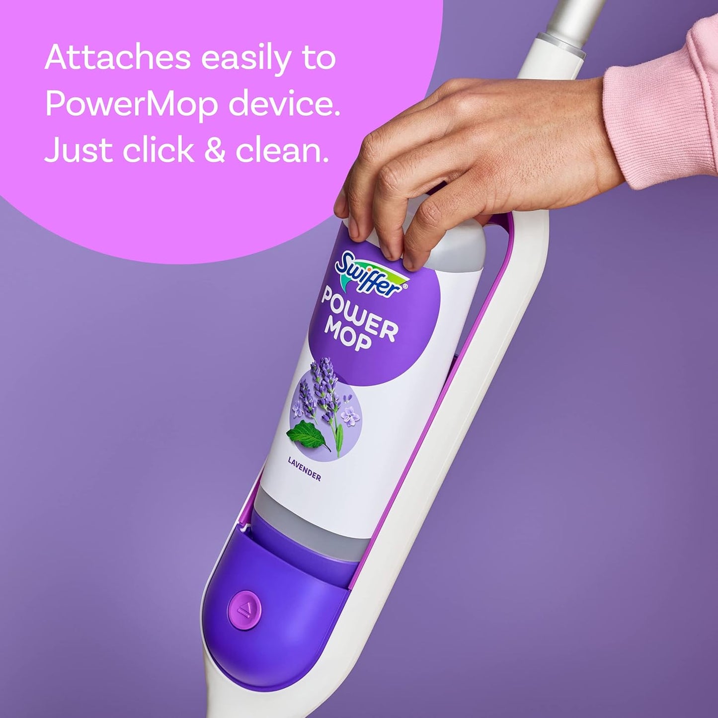 Swiffer Power Mop Refill Pack, Floor Cleaner for Mopping Tile, Vinyl, Laminate, Wood in Home