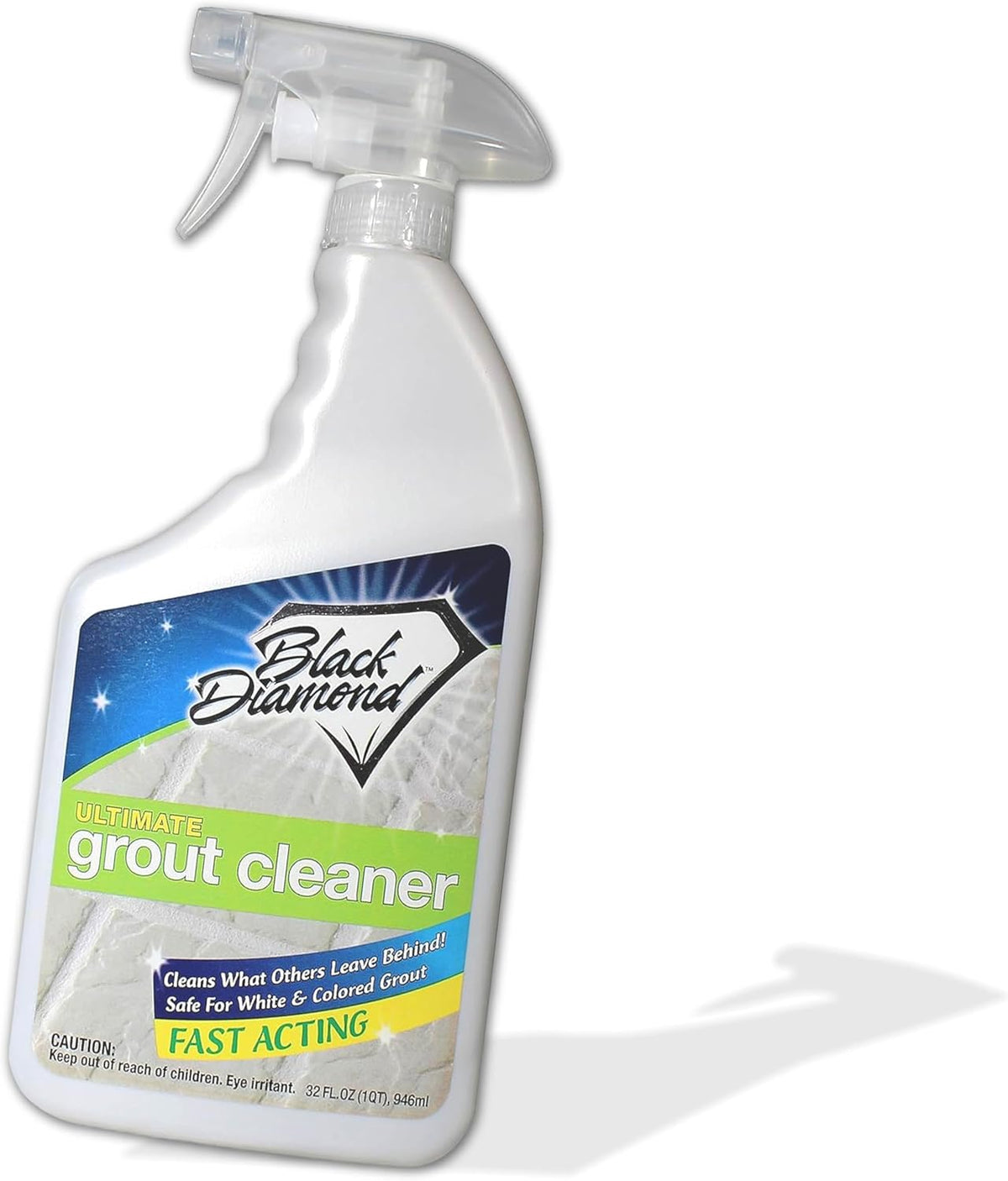 Black Diamond Ultimate Grout Cleaner: Best Cleaner for Tile,Ceramic,Porcelain, Marble Acid-Free