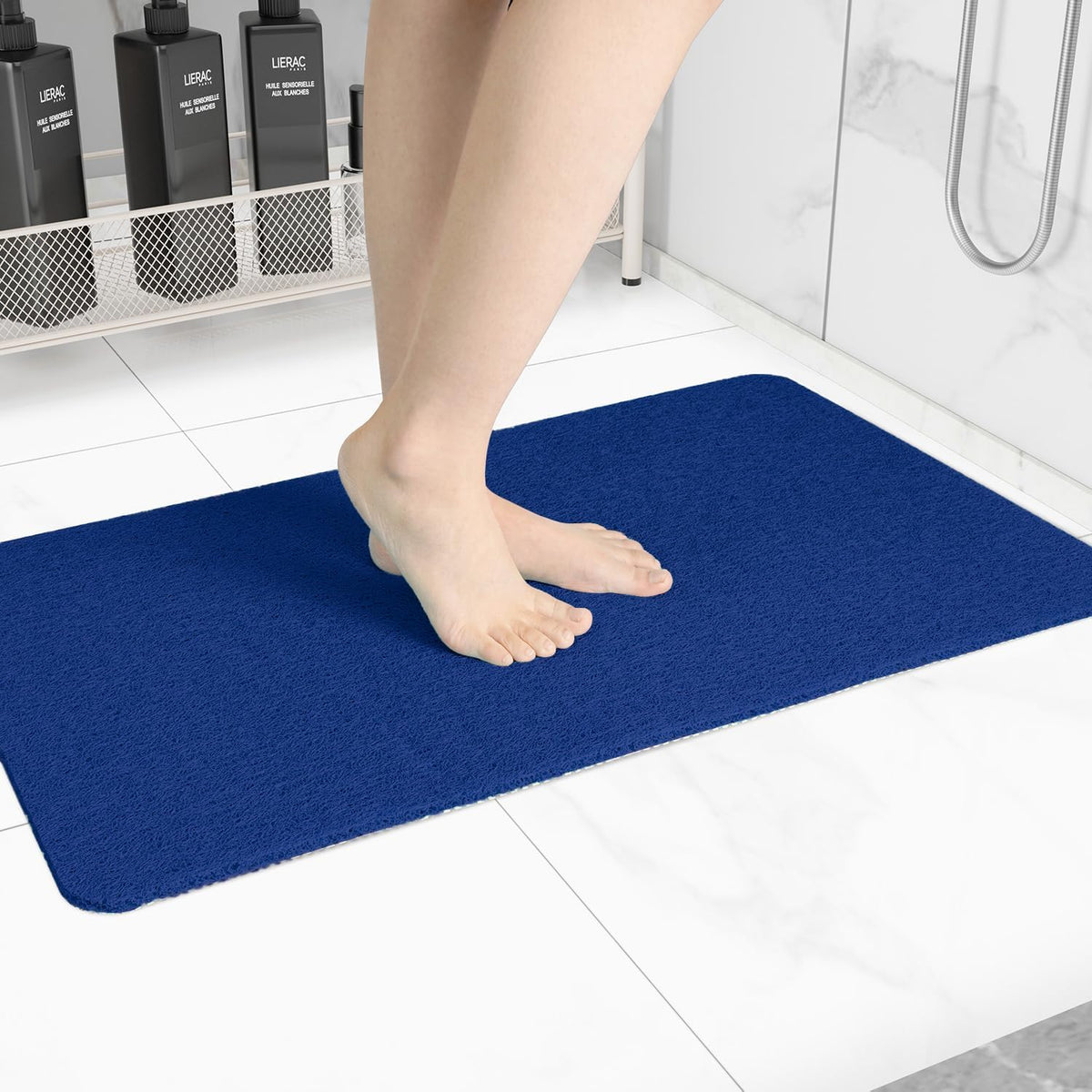 Non-Slip Bathtub Mat, Anti Slip Shower Mat, Fast Drying Bathtub Mats, Foot Scrubber Mat, Anti Slip