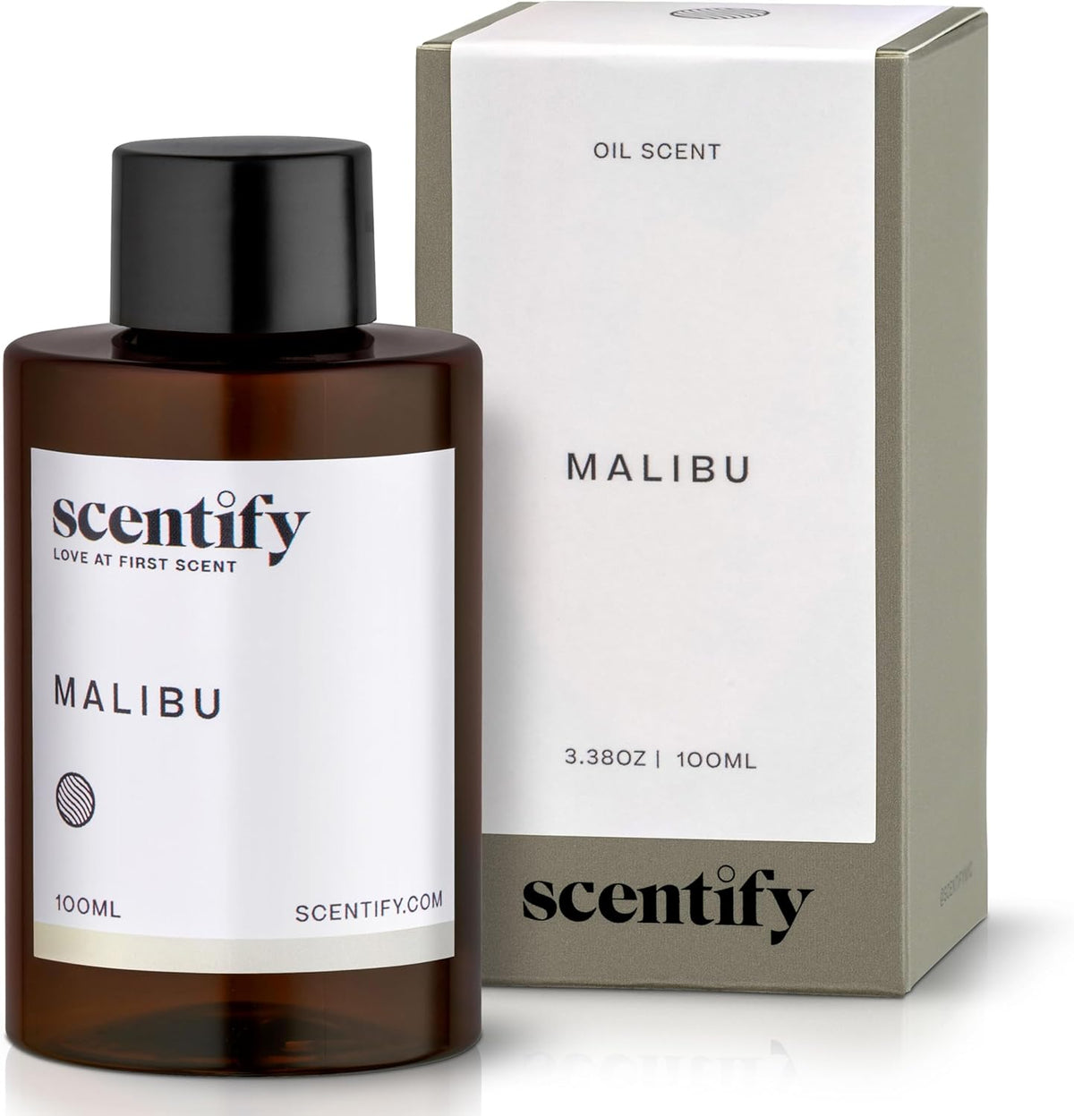Scentify Malibu Aroma Oil Refill Scent for Oil Diffusers - Lemon, White Tea, Thyme, Cedar, Musk