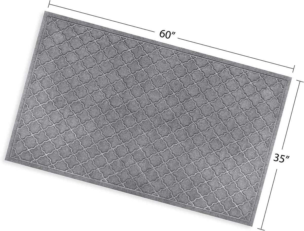 WaterHog Heavy Duty Doorway Mat, 3' x 5', Made in USA, Durable & Skid-Resistant Entryway Mat