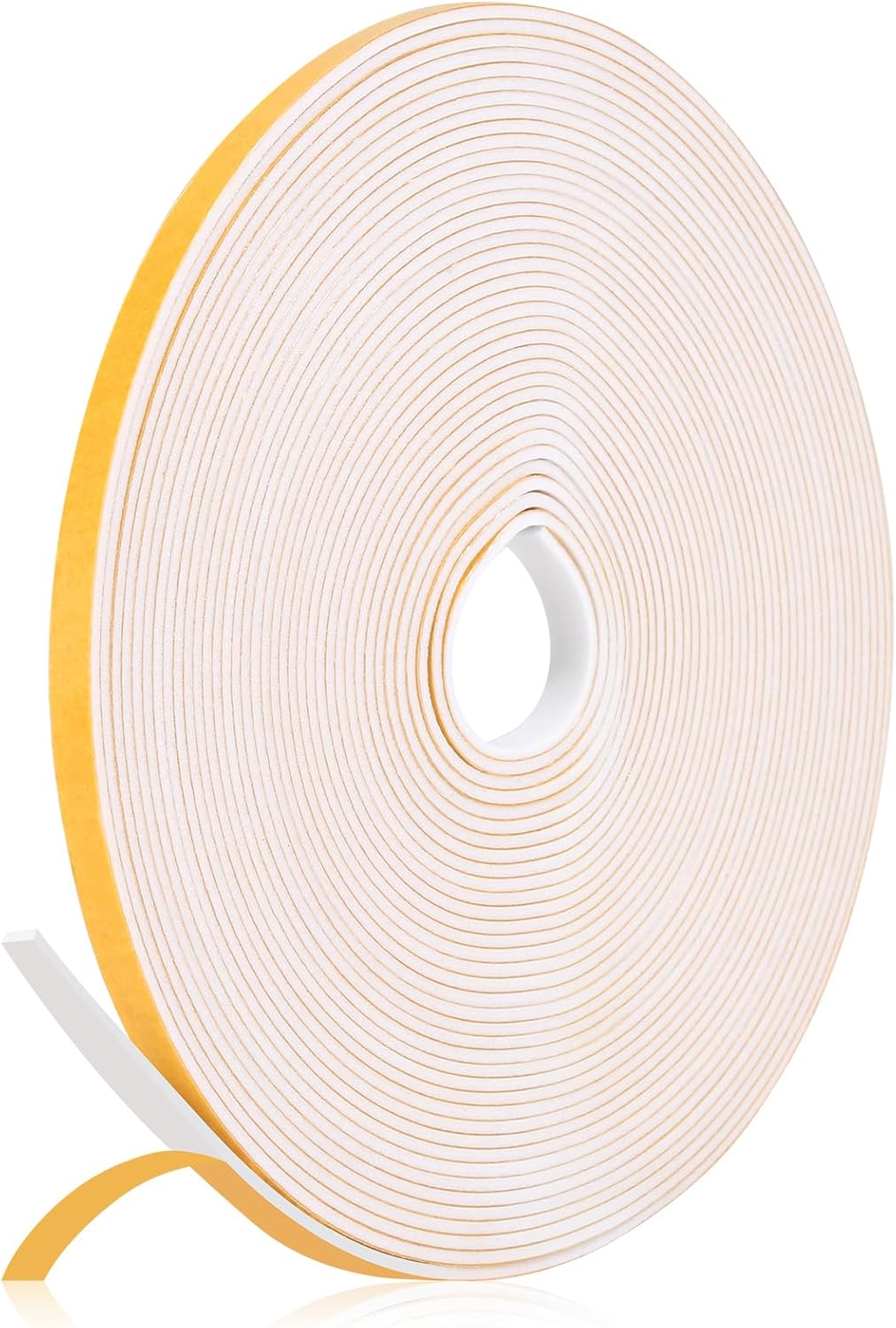 32Feet Weather Stripping Seal 1/4 Inch X 1/16 Inch for Door Window, High Density Foam Tape
