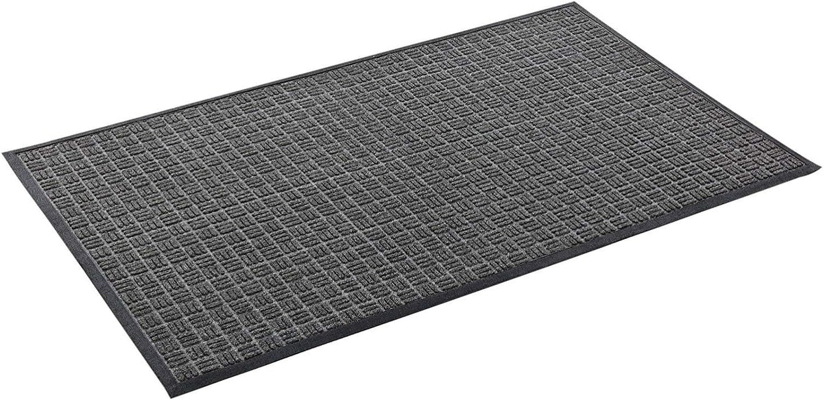 Kempf Water Retainer Entrance Mat, Indoor Outdoor Rubber Rug, Moisture Trapping, Absorbent Mat, 18