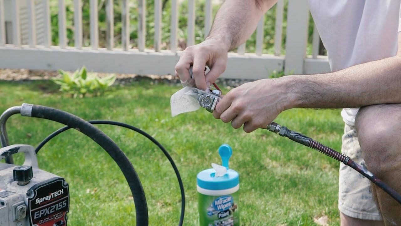 MiracleWipes for Paint Prep & Cleanup, Remove Tough Grime Build-Up, Wet Paint, Caulking, Epoxy