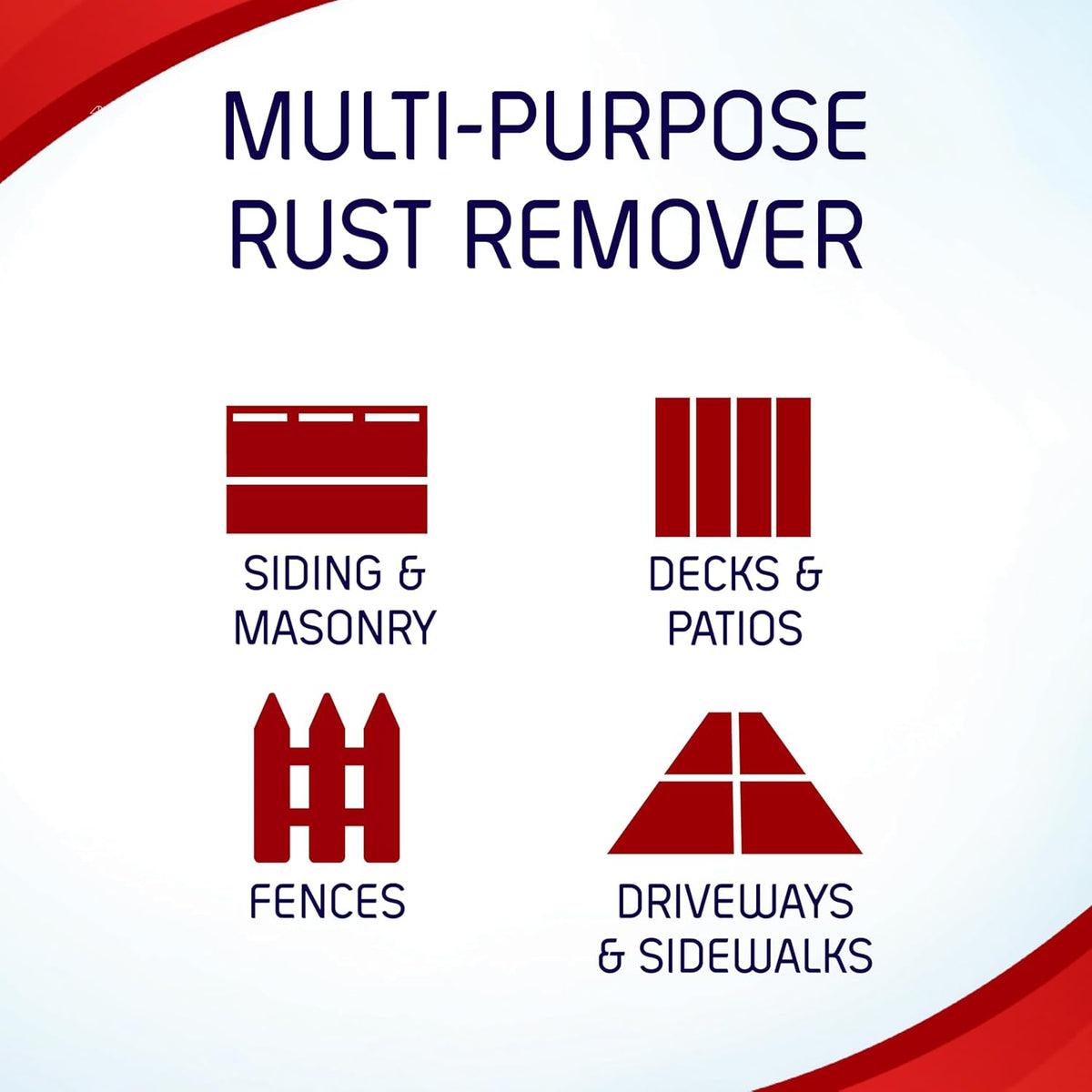 Iron OUT Liquid Rust Stain Remover, Pre-mixed, Quickly Removes Rust Stains from Concrete, Vinyl and