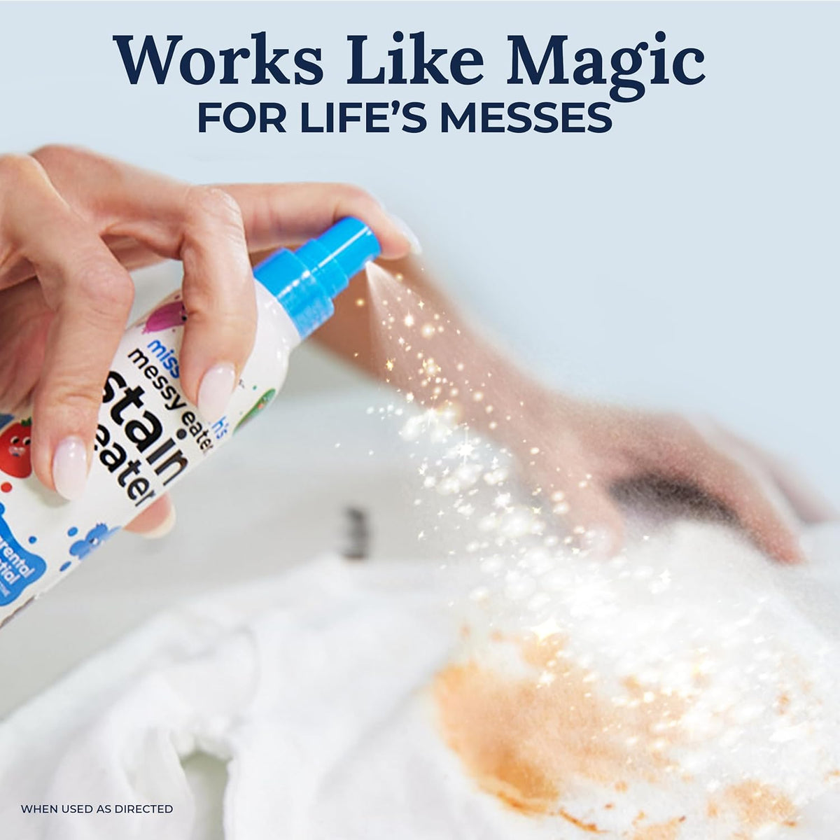 Miss Mouth's Messy Eater Stain Treater Spray - 4oz Stain Remover - Newborn & Baby Essentials - No