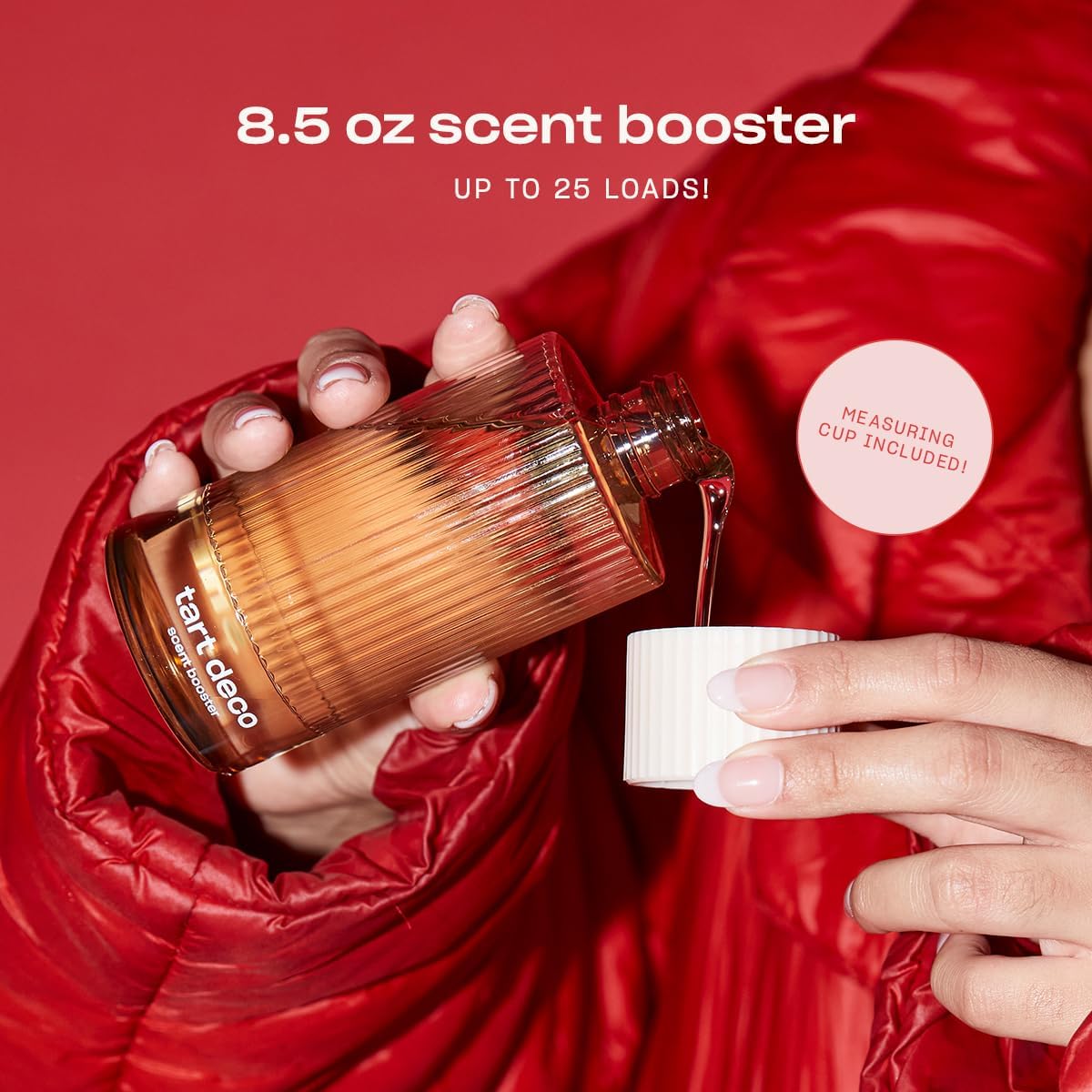 Snif Tart Deco Scent Booster, Juicy, Sophisticated Cherry Scent, 25 Loads, Non-Irritating to Skin