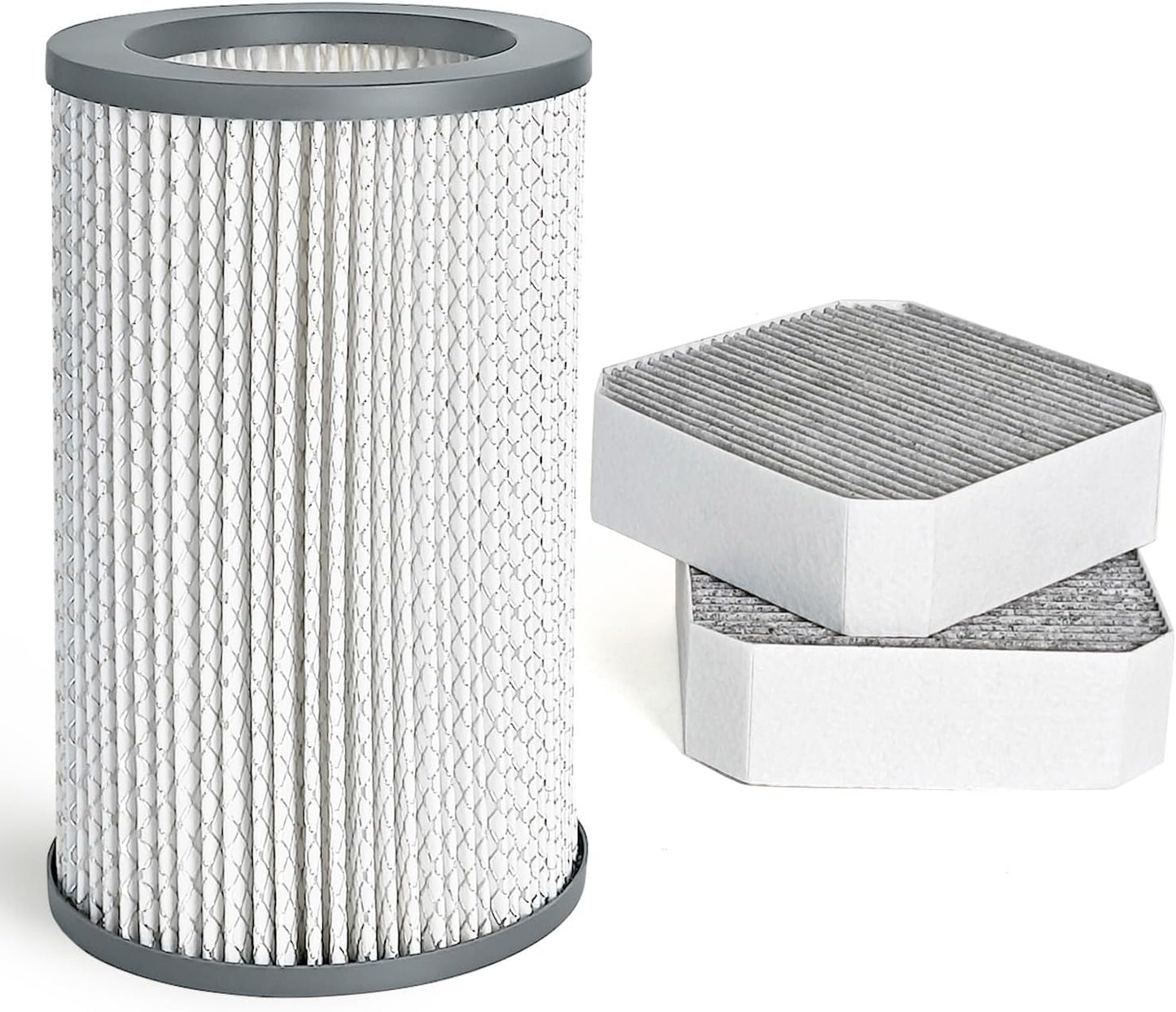 3 Pack Air Replacement Filters Set Compatible with Molekule Air Purifier, PECO Filter Replacement