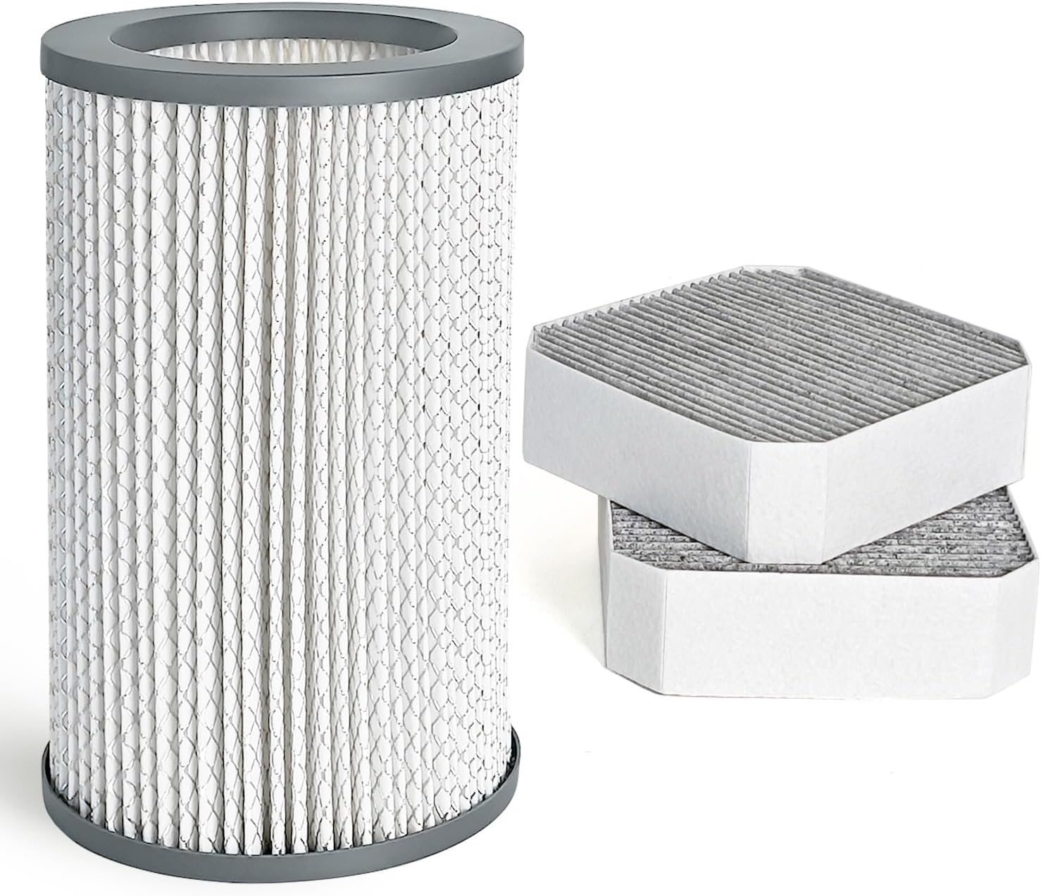 3 Pack Air Replacement Filters Set Compatible with Molekule Air Purifier, PECO Filter Replacement