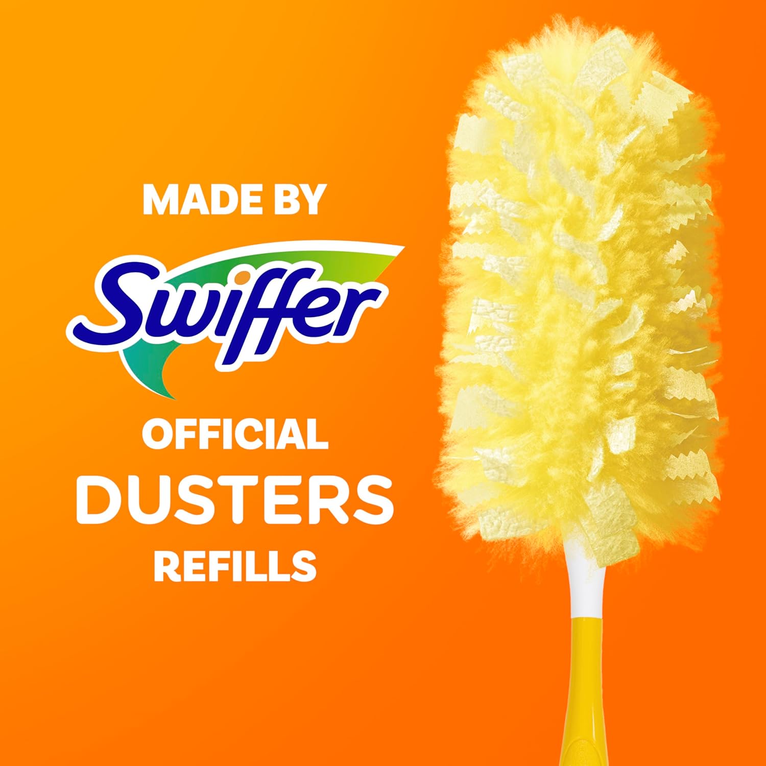 Swiffer Dusters Refill for Cleaning, Feather & Microfiber Duster Disposable Alternative, For