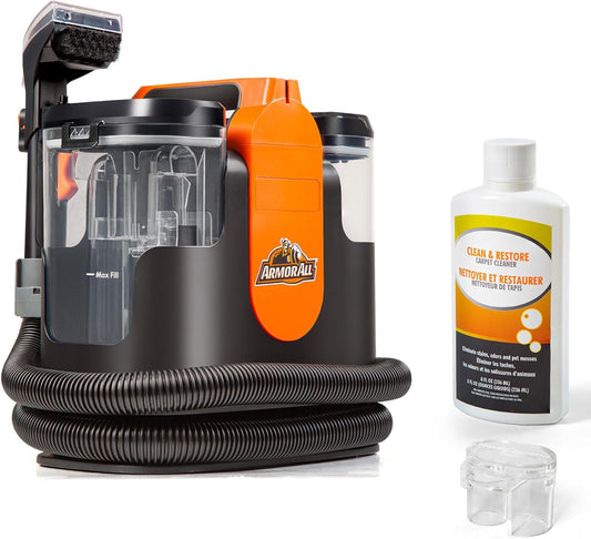 Armor All SCC301 0901 Upholstery & Carpet Cleaner, Car and Auto Detailer with Tools for Pets, Area
