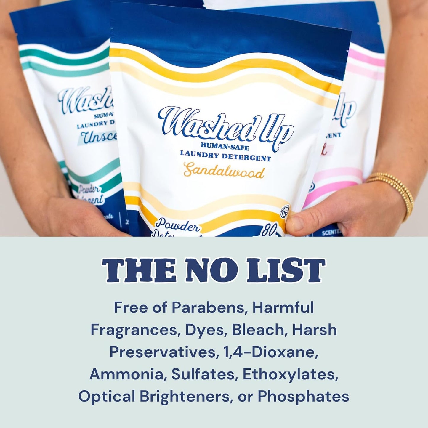 Unscented Laundry Detergent Powder | Fragrance-Free | Safe for Sensitive Groups | Powerful Clean |