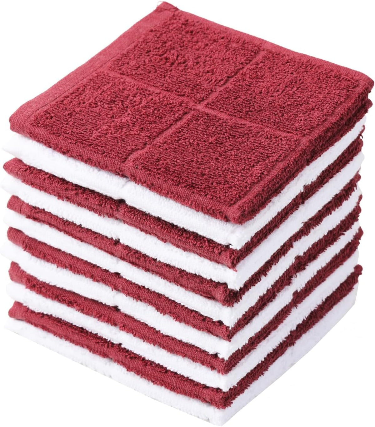 Glynniss Dishcloths Kitchen Highly Absorbent Dish Rags 100% Cotton Dish Cloths for Washing Dishes
