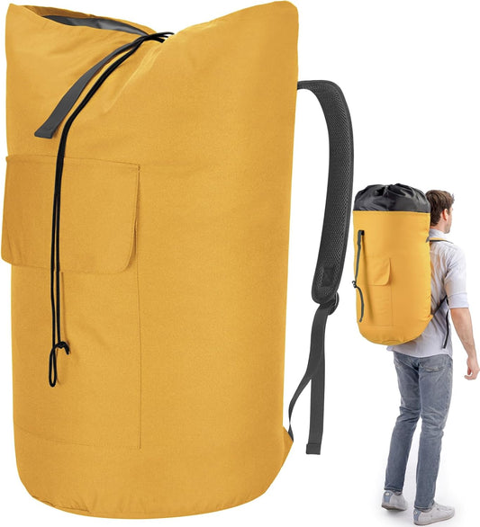 Laundry Bag, Extra Large Laundry Bags for College, Laundry Bag with Straps, Dorm Room Essentials