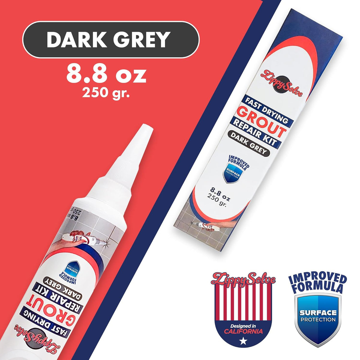 Tile Grout, Repair Kit, Restore & Renew Tile Joints Line, Fast Drying Tile Grout Paint Squeeze Tube