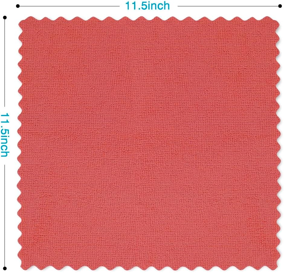 Orighty Cleaning Cloths, Shop Towels 100 Pack, Shop Rags Reusable, Microfiber Cleaning Rags Bulk