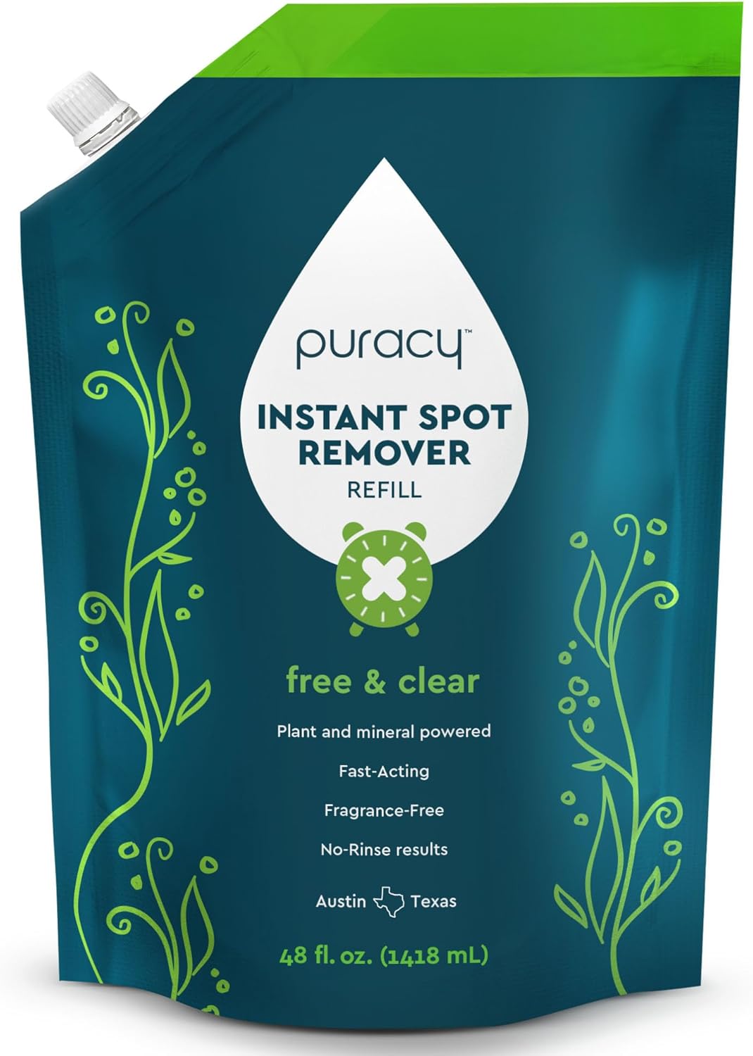 Puracy Laundry Stain Remover for Clothes Laundry - Carpet Stain Remover Carpet Spot Cleaner Couch