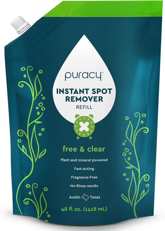 Puracy Laundry Stain Remover for Clothes Laundry - Carpet Stain Remover Carpet Spot Cleaner Couch