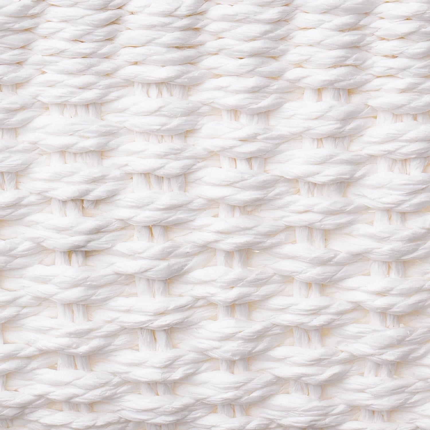 LA JOLIE MUSE Woven Storage Baskets for Organizing, Recycled Paper Rope Basket Bin Divider for