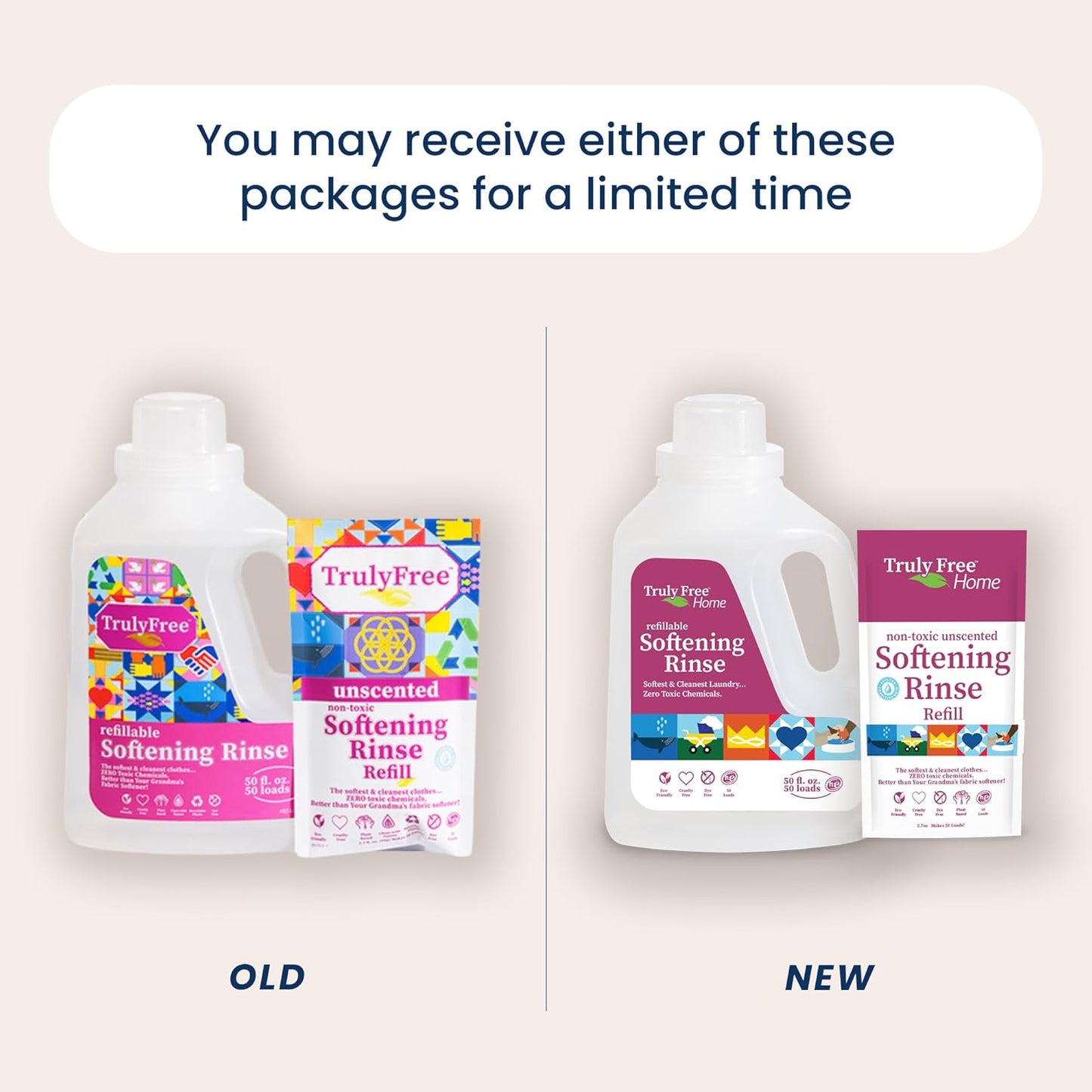 Truly Free Fabric Softening Conditioner for Clothes| Safe for Babies & Kids with Sensitive Skin |