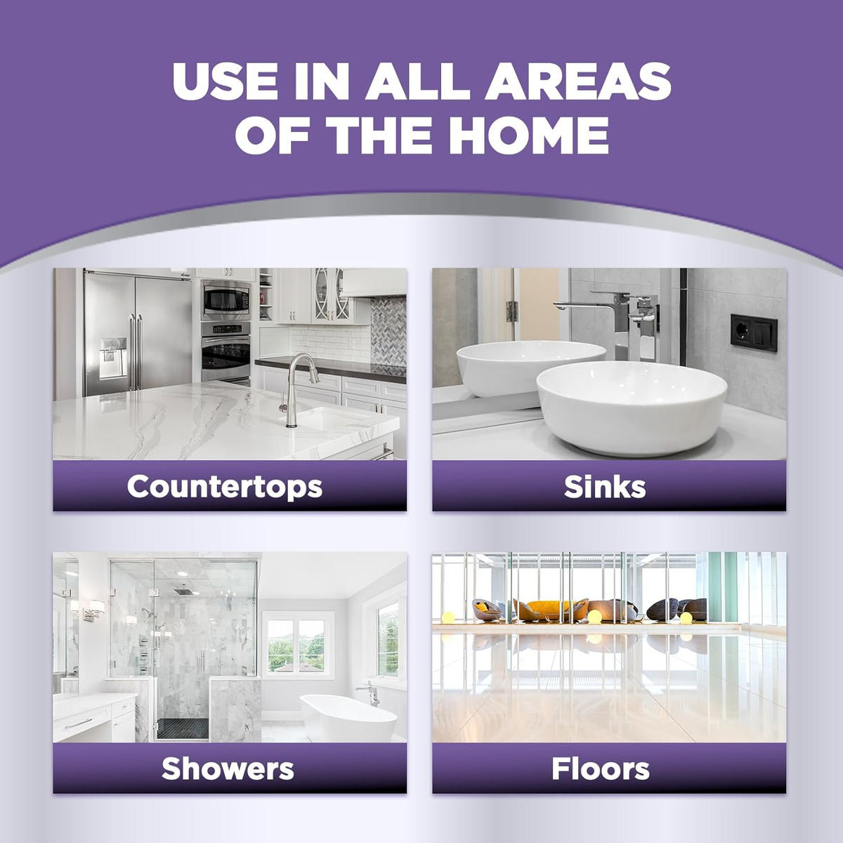 Weiman Complete Countertop Clean & Protect Kit - For Granite, Marble, Quartz & Stone - Granite &