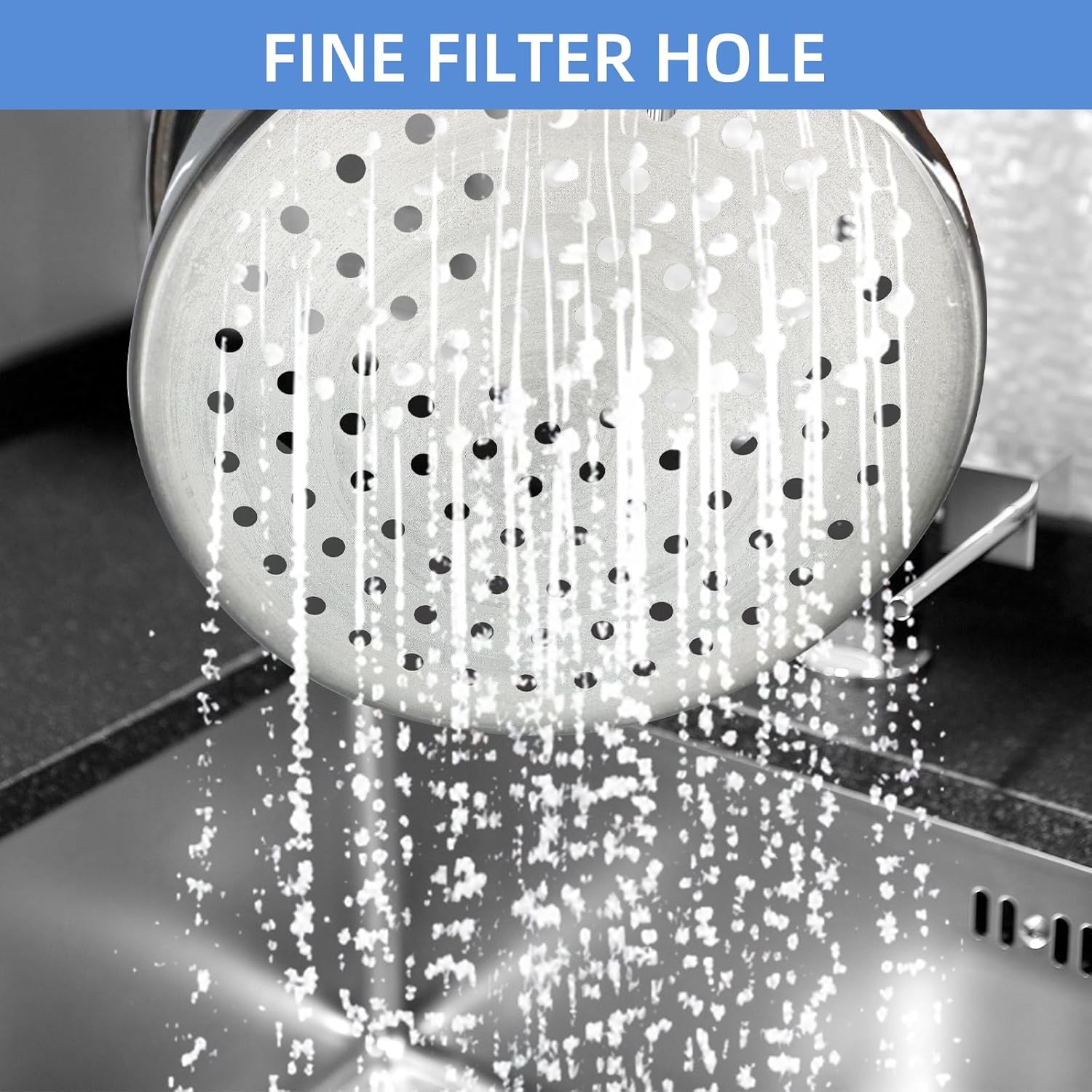 Stainless Steel Drainage Basket, Corner Sink Filter Basket,4.5-inch Sink Drainage Filter and Faucet