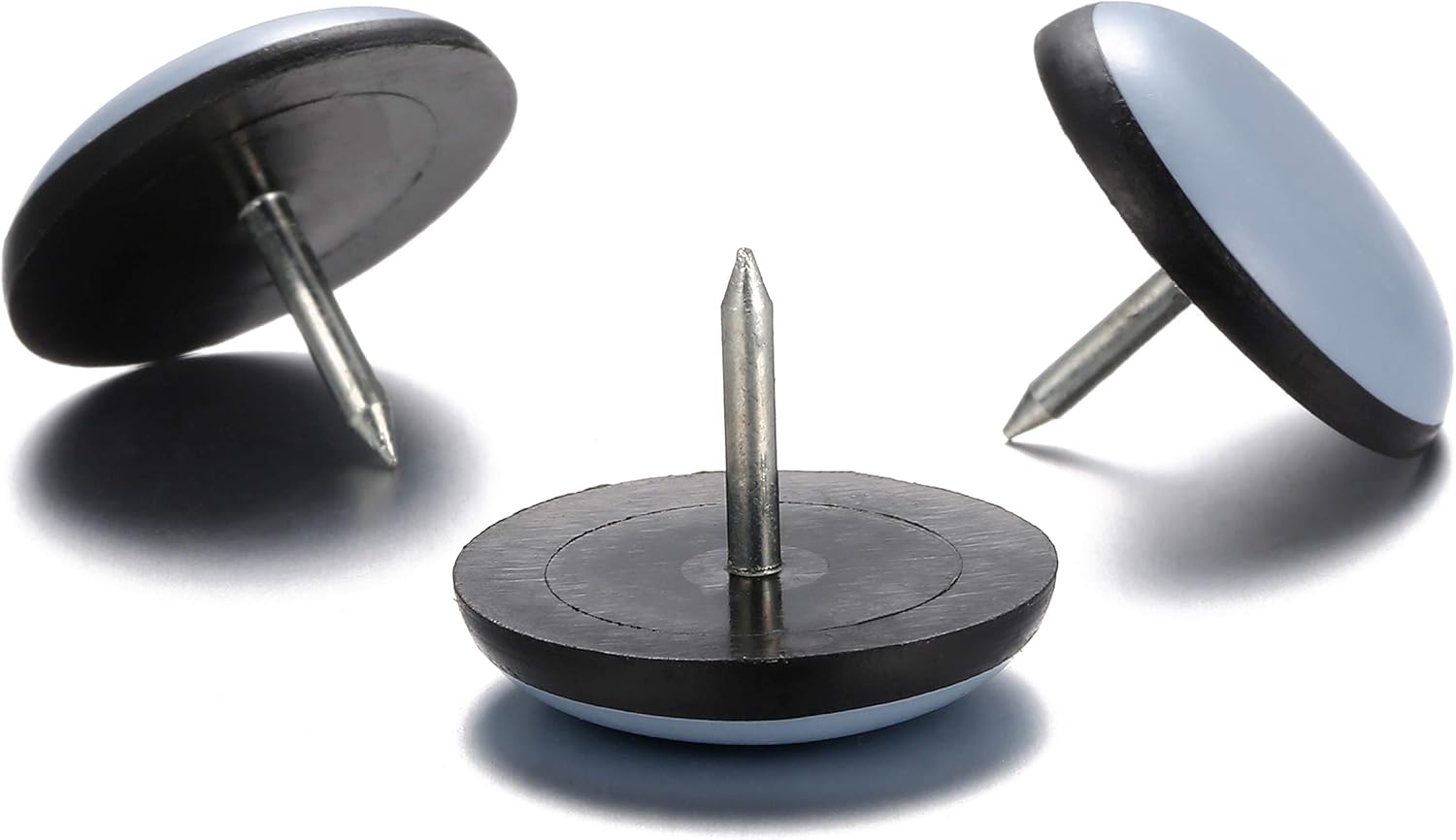 Furniture Glides Sliders-Furnigear PTFE (Teflon) Chair Leg Movers Sliders for Carpet and Hardwood