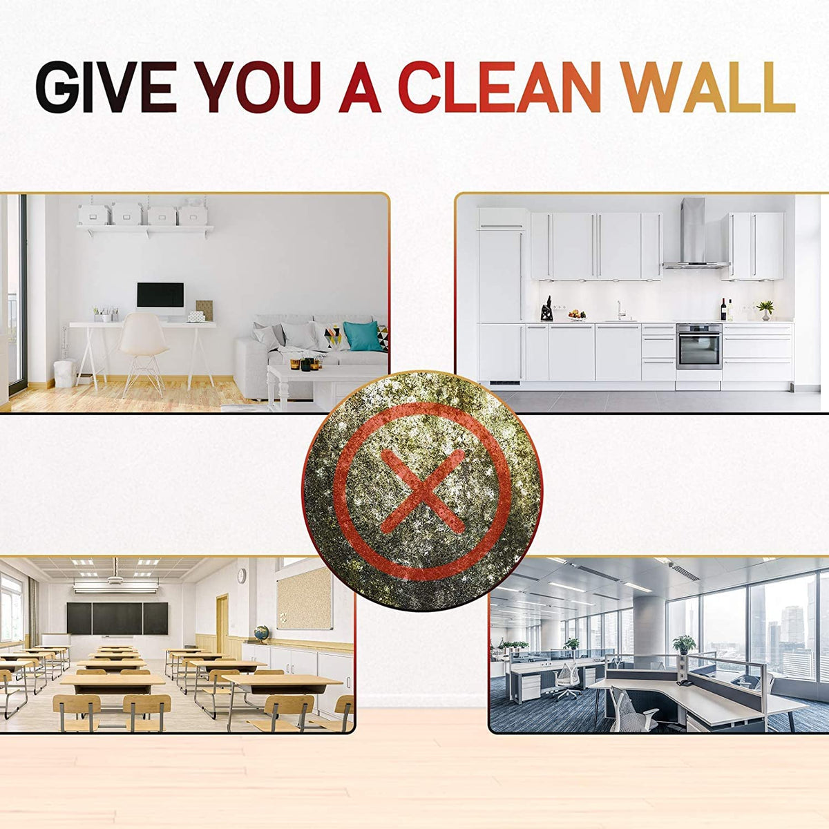 Drywall Patch Repair Kit with Scraper, Wall Spackle Repair Paste, Wall Mending Agent Quick and Easy