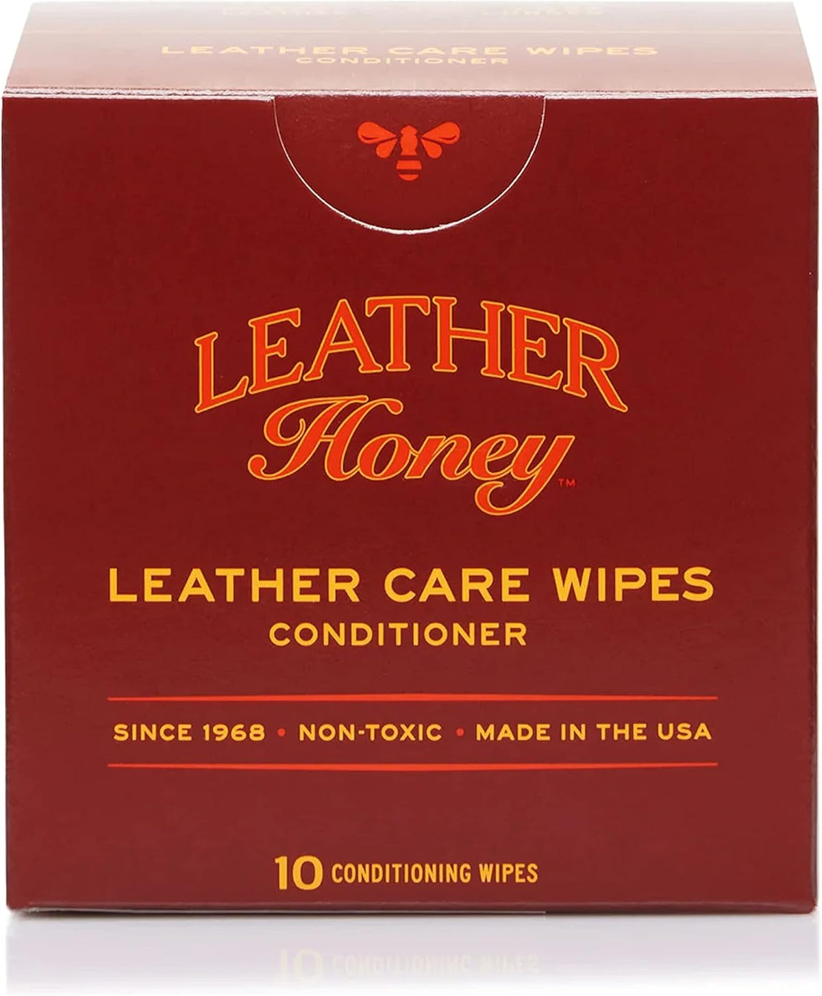 Leather Honey Conditioner Wipes: Restore Leather On-The-Go. Protect & Condition Any Color of