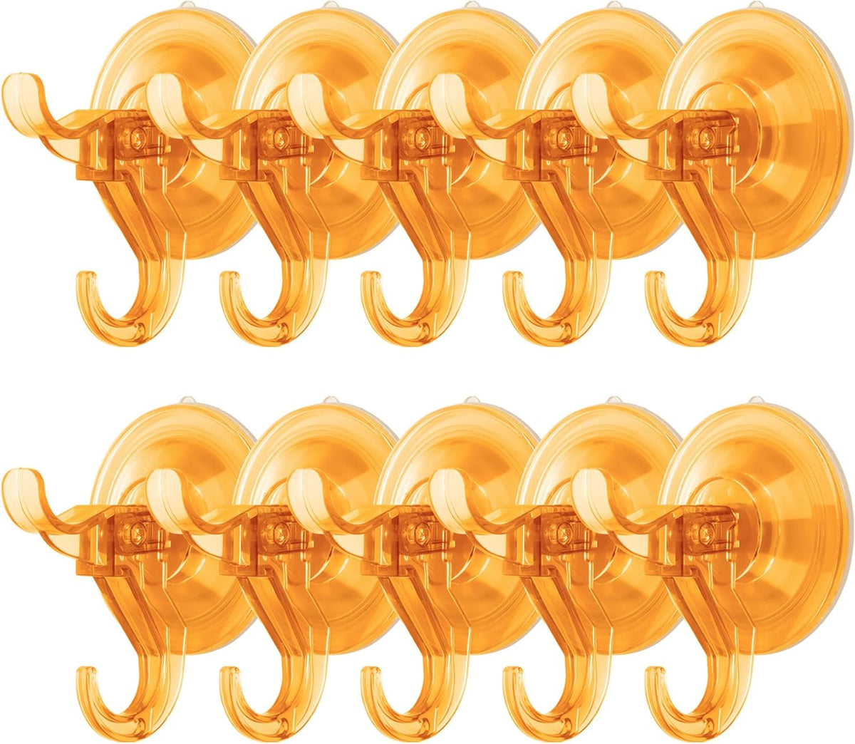 Antimbee Suction Cup Hooks,10 Pack Wreath Hangers for Front Door, Removable Small Suction Cups for
