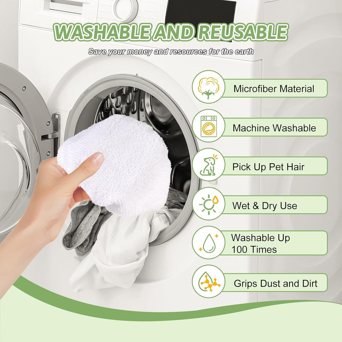 10Pack Microfiber Cloths for Handheld Steam Cleaner Compatible with Bissell Steam Shot, Comforday