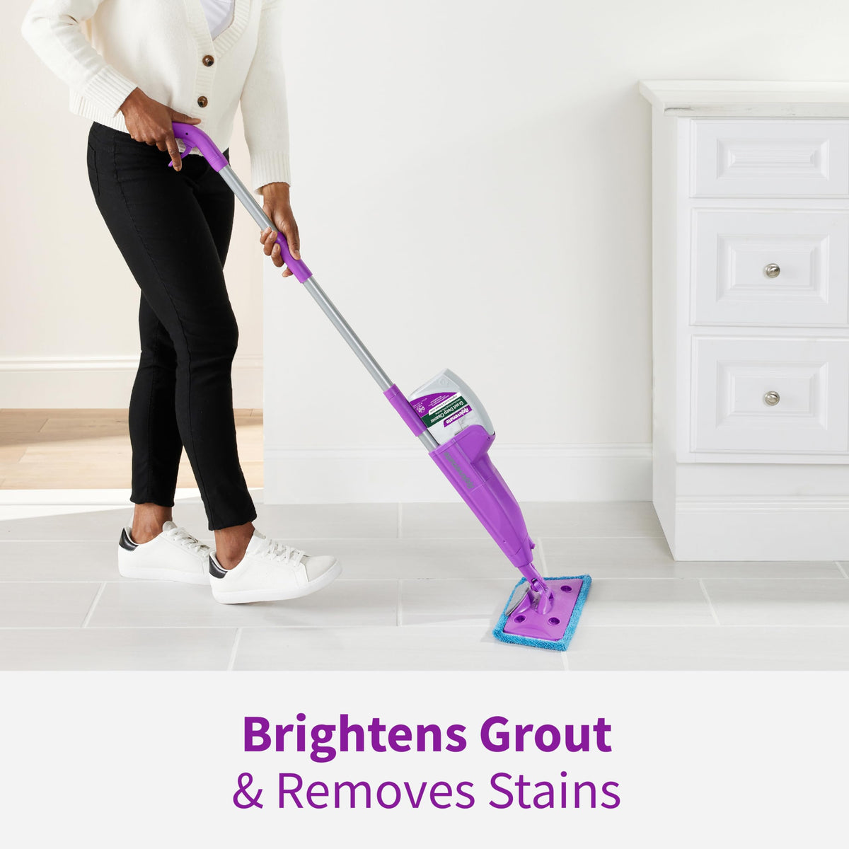 Rejuvenate Grout Deep Cleaner Cleaning Formula Instantly Removes Years of Dirt Build-Up to Restore