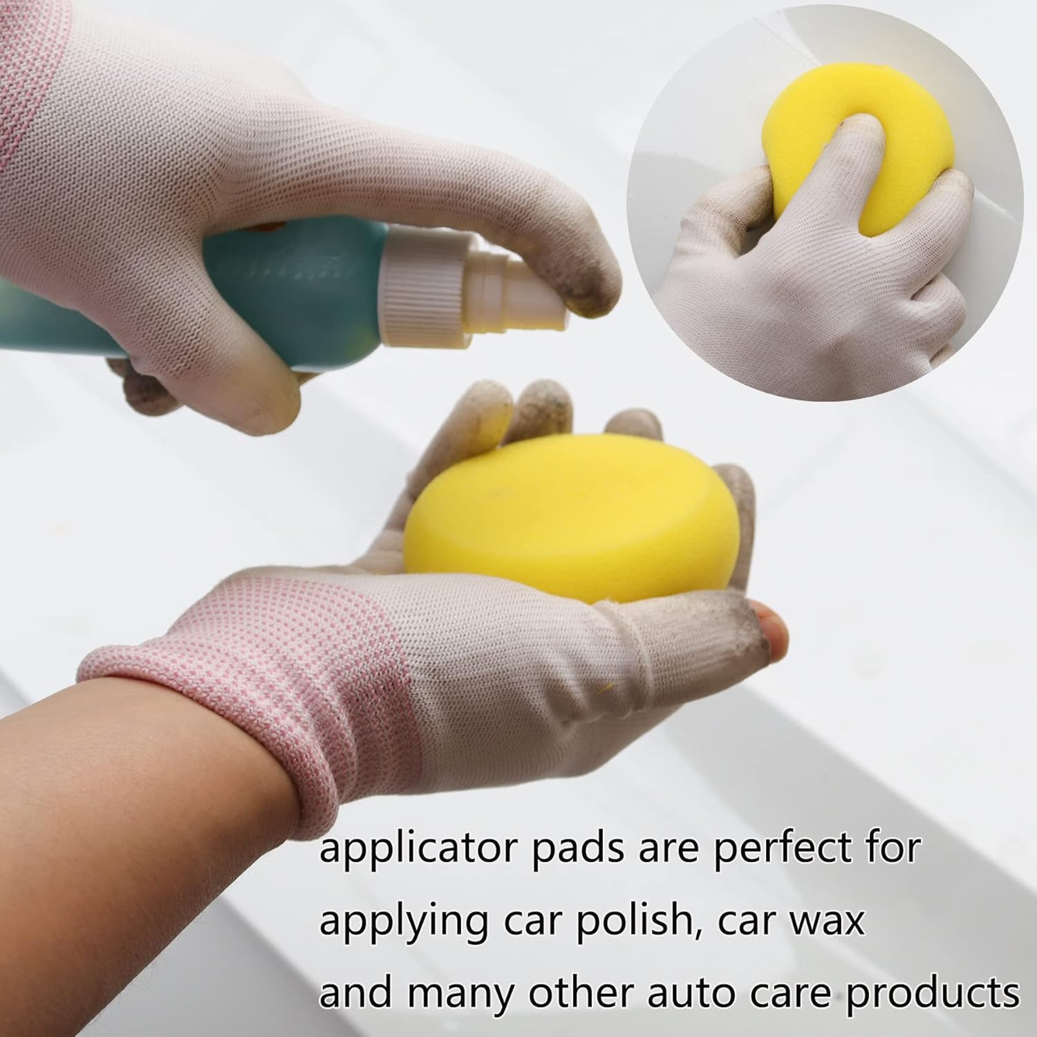 74PCS 3Inch Car Headlight Restoration and Polishing Kit, Sanding Discs with 1/4" and M10 Backing