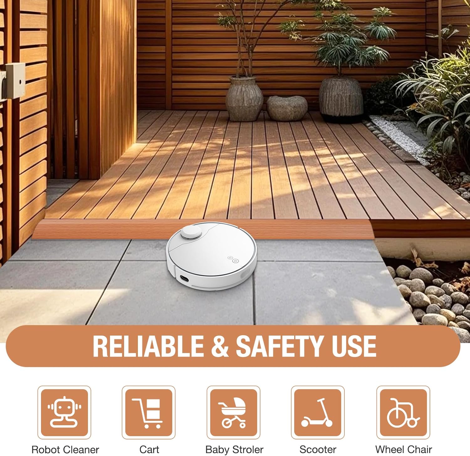 Floor Transition Strip Self Adhesive Vinyl Door Threshold for Doorways Carpet Edging Trim Overlap