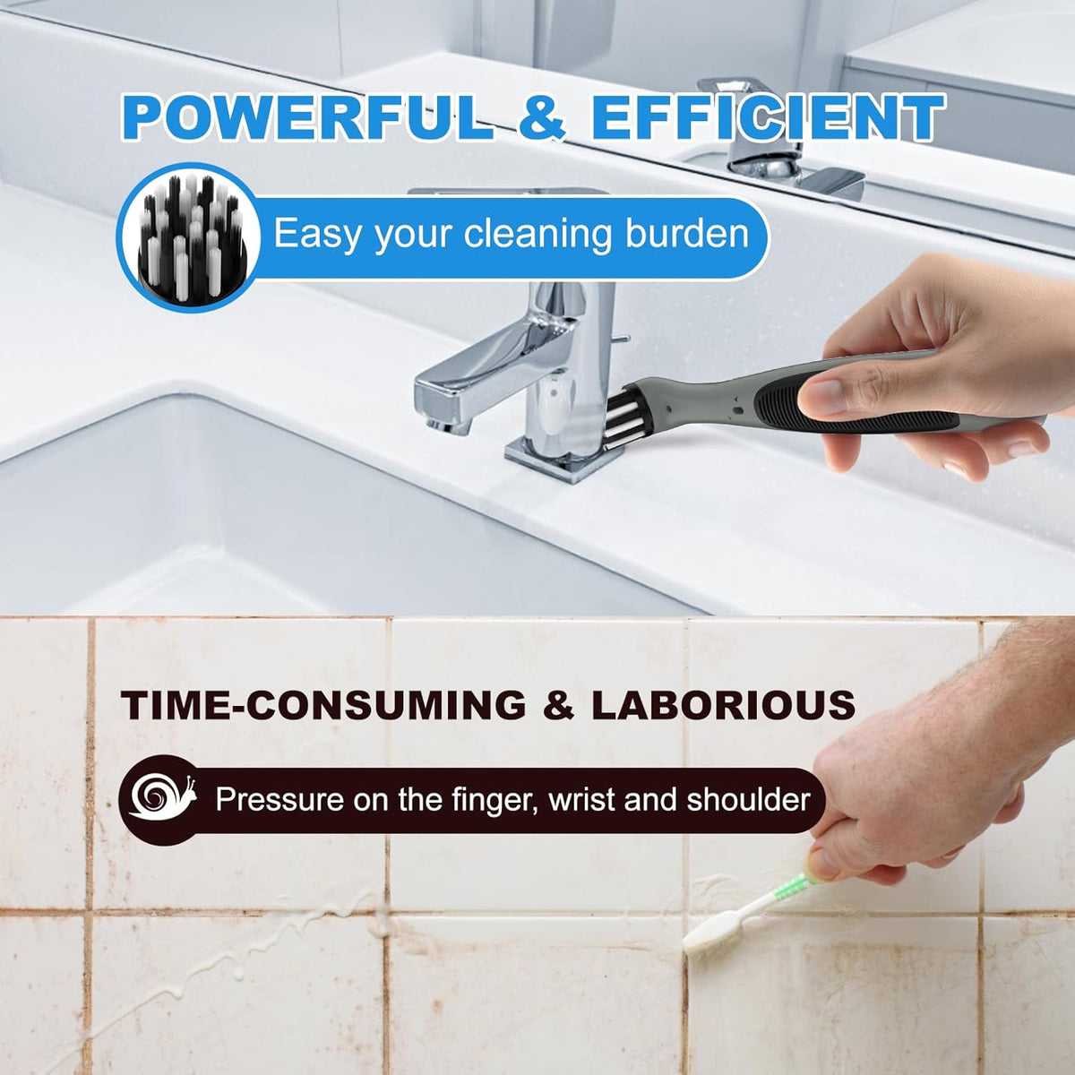 Rechargeable Electric Cleaning Brush with 4 in 1 Multiple Brush Heads and USB Cable, Indoor
