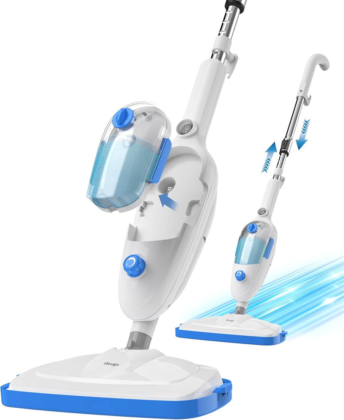 Steam Mop for Hardwood Floor Cleaning, Floor Steamer Cleaner Lightweight for Vinyl, Laminate