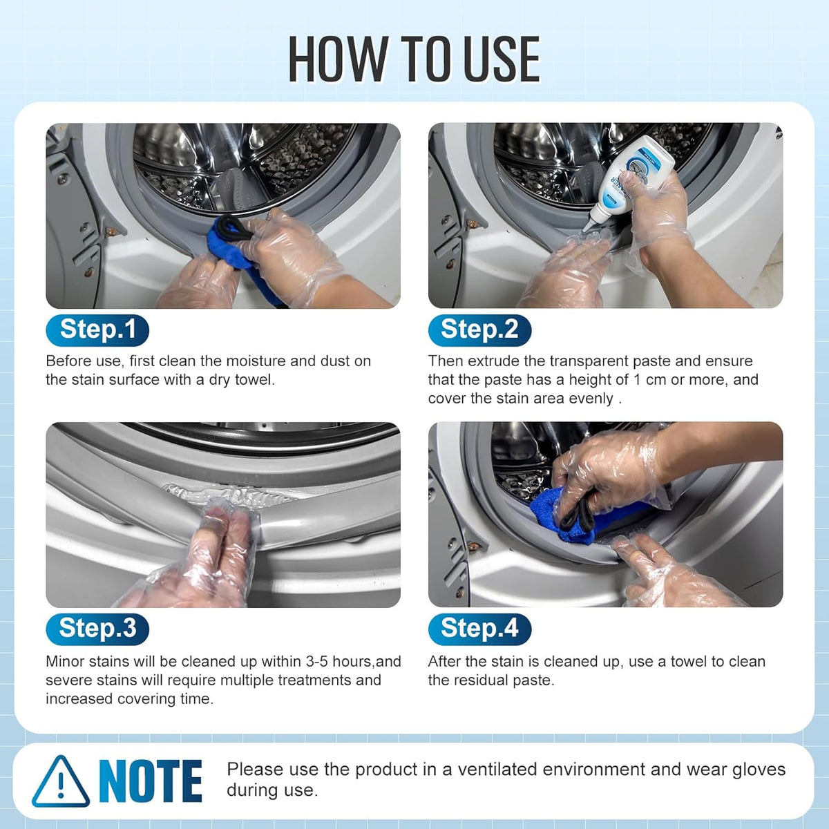 Home Cleaner Gel, Cleaner for Washing Machine, Refrigerator Strips, Household Shower, Kitchen