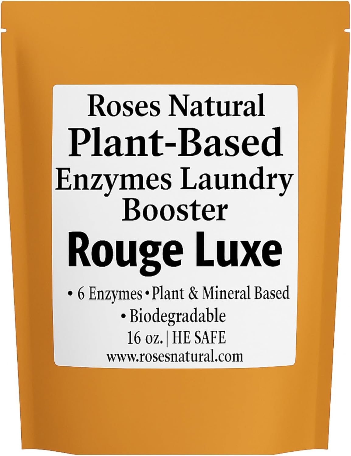 Natural Enzyme Laundry Booster – Rouge Luxe | 6 Enzymes | Deep Clean System | Luxury Amber & Musk