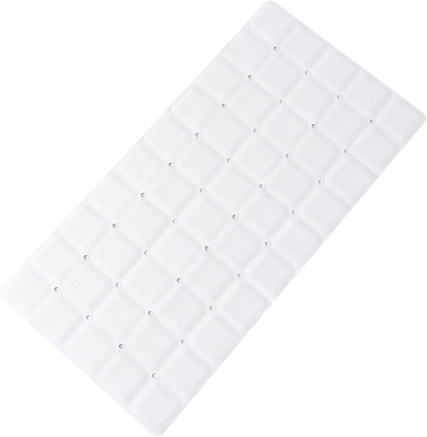 Foldable Silicone Bathtub Mat: Jumbo Size Heavy Duty Safety Bath Mat for Tub Without Suction Cups