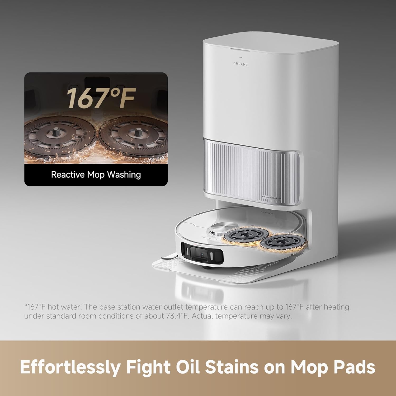 DREAME L40s Ultra AE Robot Vacuum and Mop Combo, 19,000Pa Suction, Self Emptying Dust Box, Flexible