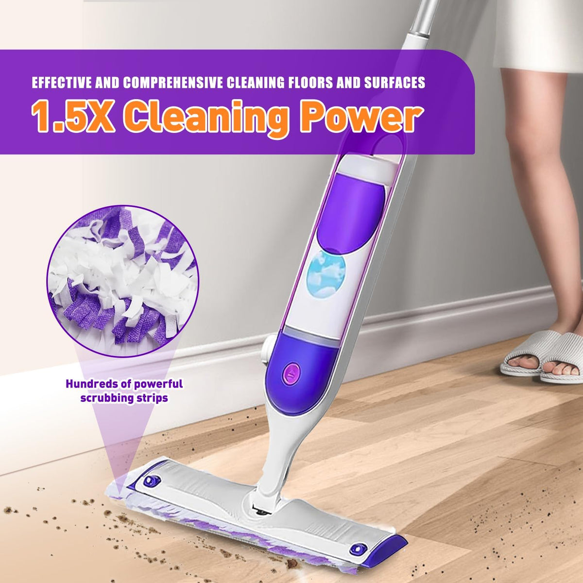 20 Count Power Mop Pads Refills for Swiffer PowerMop Multi-Surface Mopping Pad Disposable