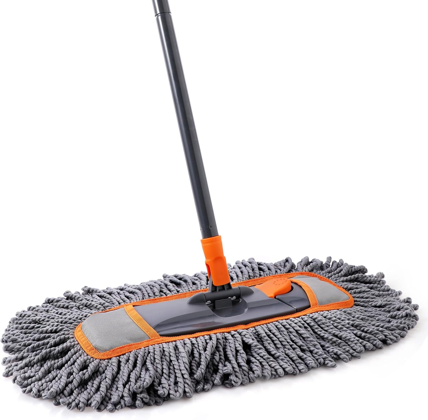 Microfiber Dust Mop for Hardwood Floor Cleaning, Dry and Wet Baseboard and Floor Duster, Household