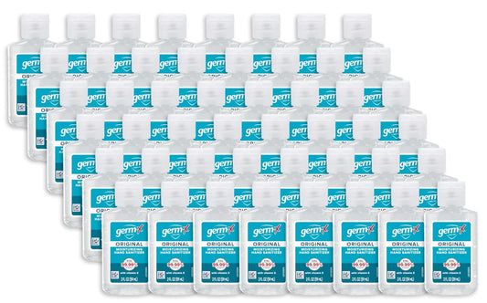 Germ-X Original Hand Sanitizer, Non-Drying Moisturizing Gel with Vitamin E, Instant and No Rinse