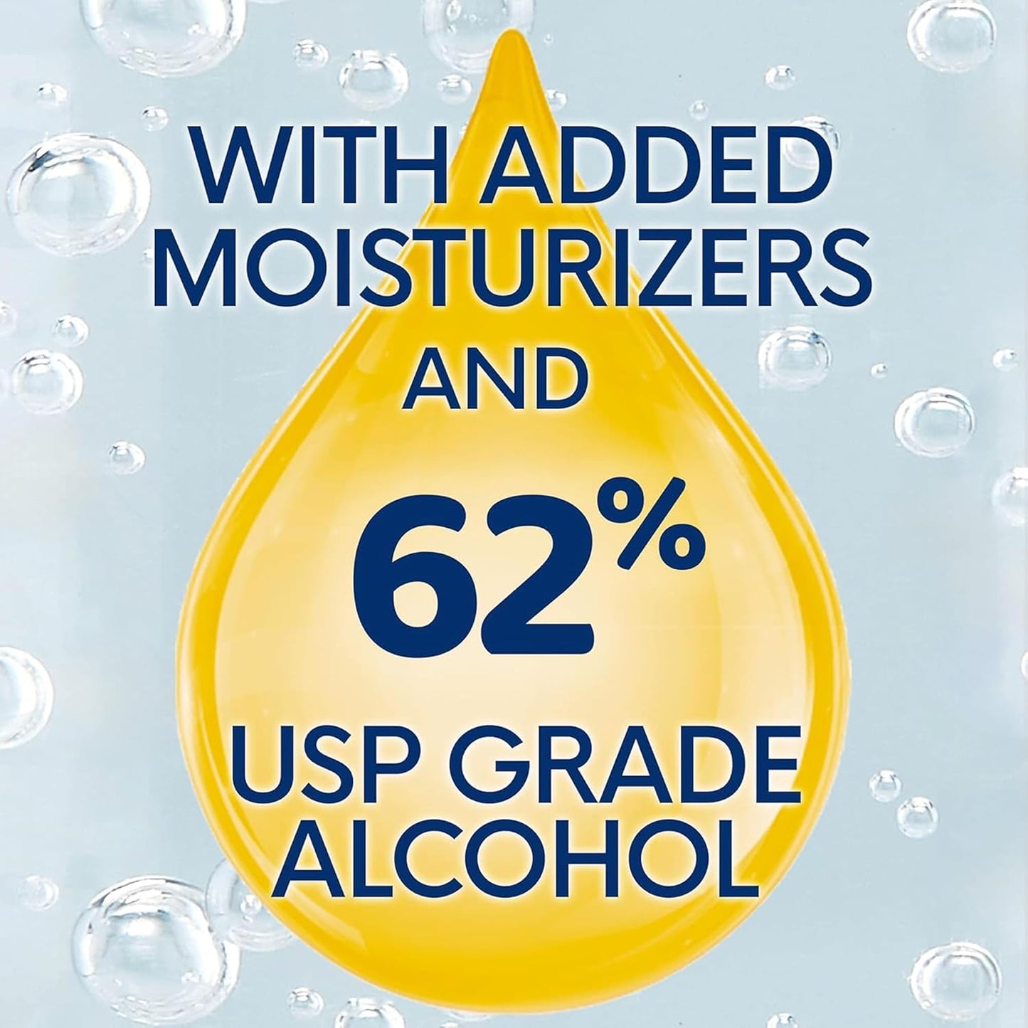 Germ-X Original Hand Sanitizer, Fast-Drying Moisturizing Gel with Vitamin E, Instant & No Rinse