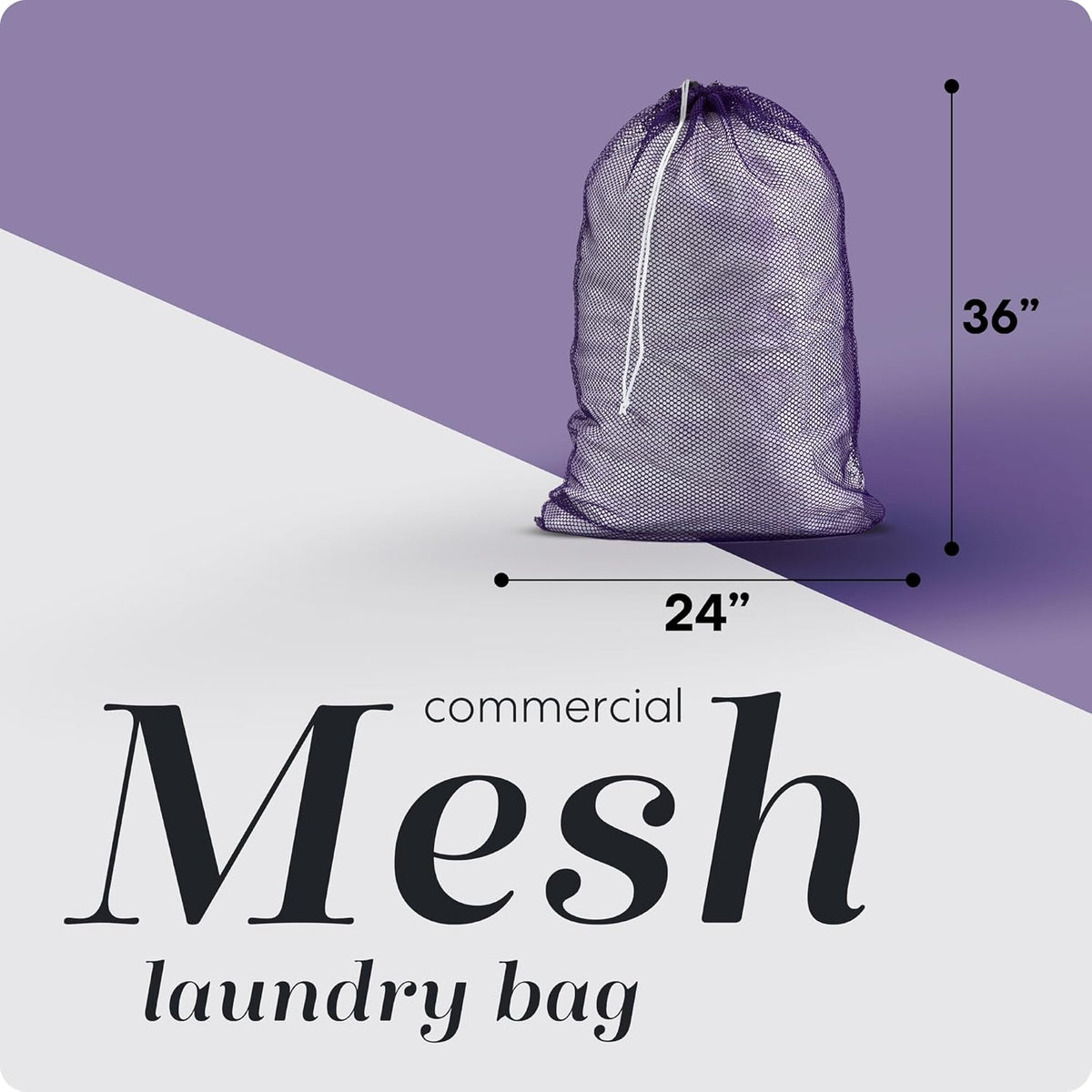 Handy Laundry Mesh XL Laundry Bag - Durable, Machine Washable with Secure Drawstring Closure
