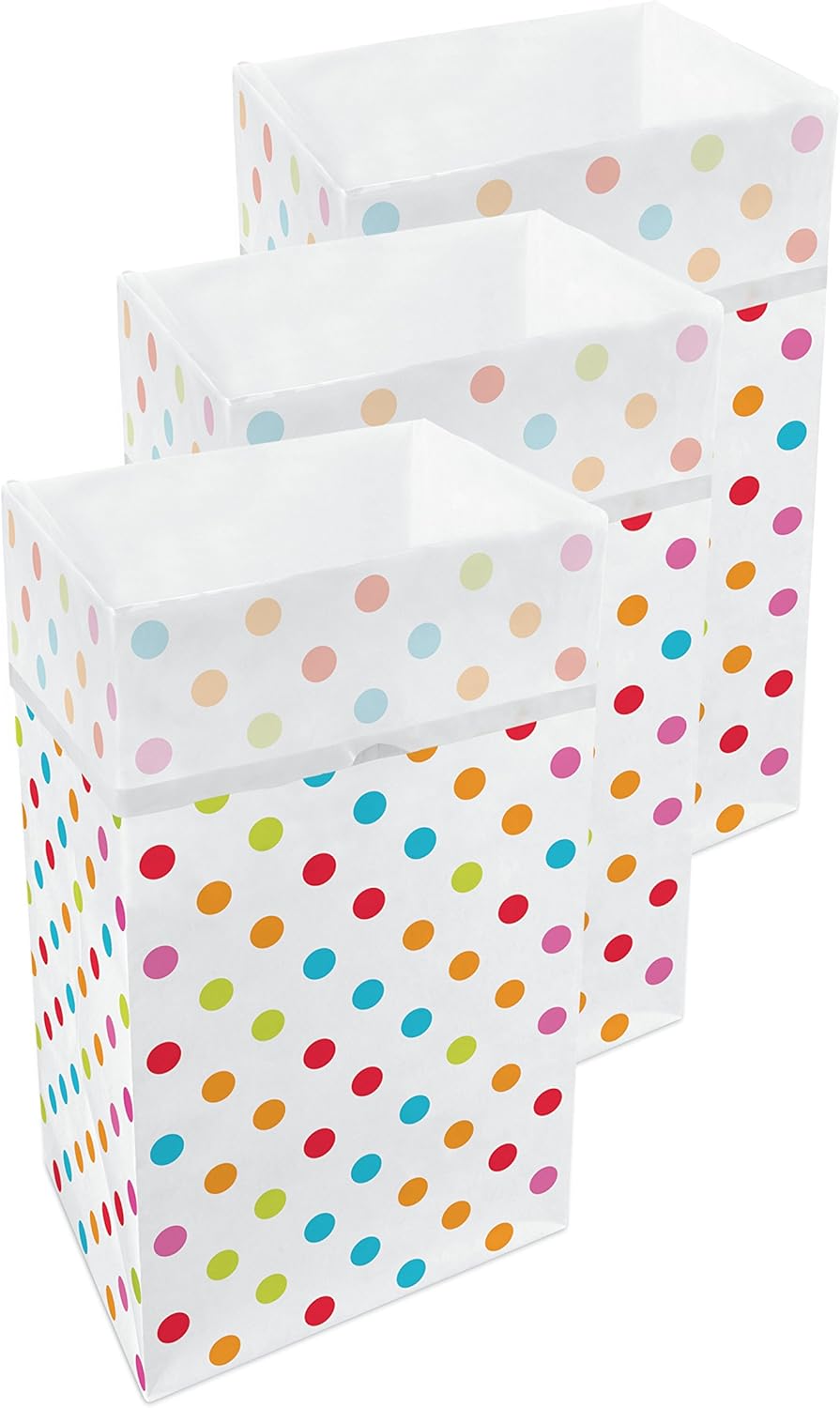 30 Gallon Disposable Pop-Up Trash Cans (3-Pack) with Fitted Bags – Foldable Garbage & Recycling