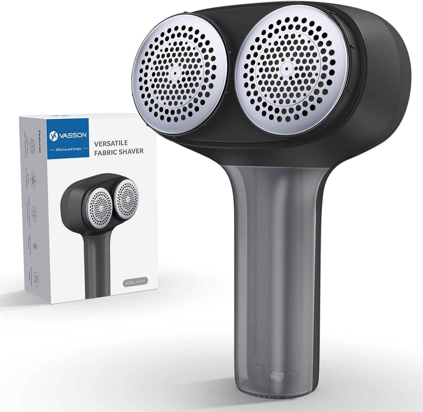 VASSON Fabric Shaver, Electric Lint Remover, Rechargeable Lint Shaver, Sweater Shavers to Remove