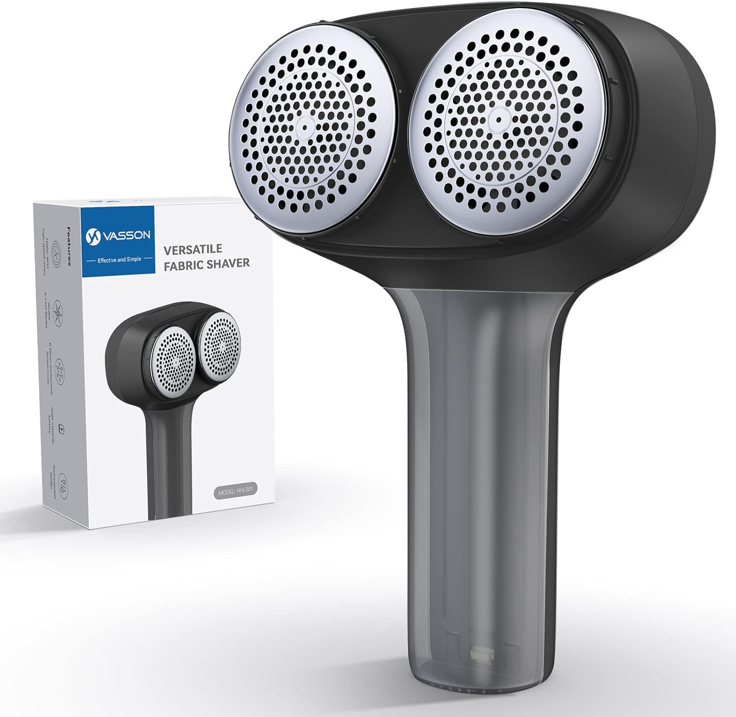 VASSON Fabric Shaver, Electric Lint Remover, Rechargeable Lint Shaver, Sweater Shavers to Remove
