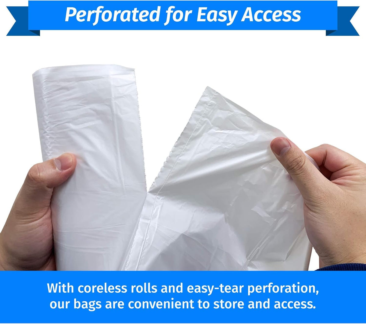 Reli. SuperValue 65 Gallon Trash Bags | 60 Count | Made in USA | Heavy Duty | Clear Multi-Use